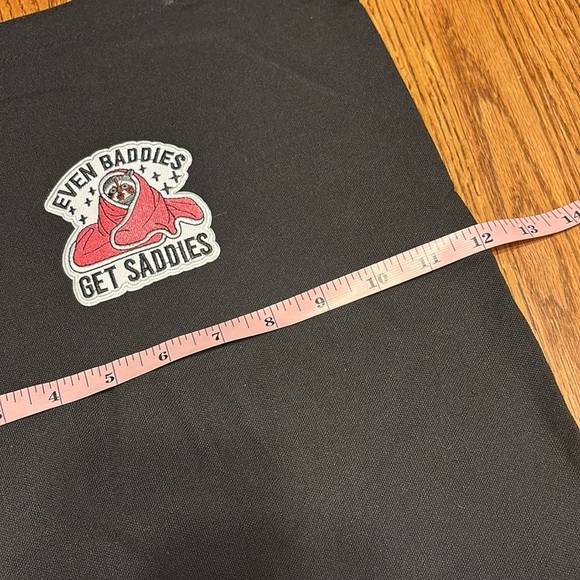 Even Baddies get Saddies Canvas tote bag - Picture 4 of 5